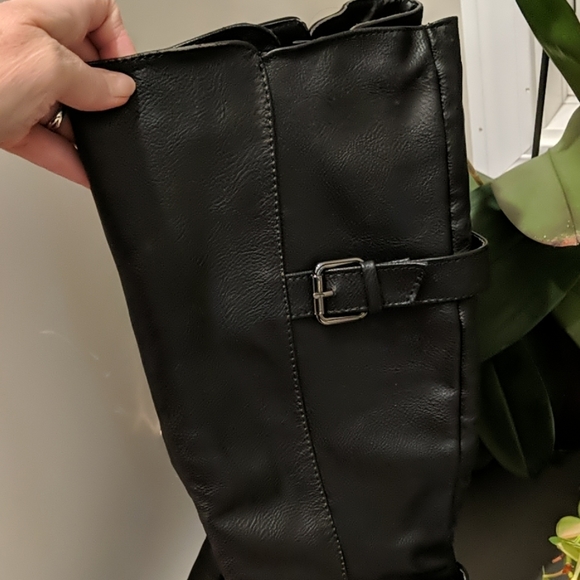 Bamboo Jagger High Zip Equestrian Boots 5.5 - Picture 6 of 7